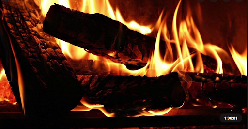 Caminetto rilassante per la ca PC