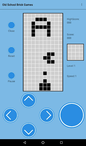 Old School Brick Games