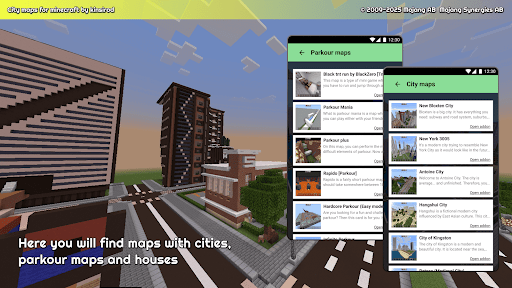 city maps for minecraft PC