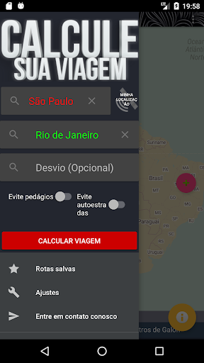 Rota Pro Custo de Viagem Rota para PC