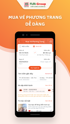 FUTA - PHƯƠNG TRANG DV VẬN TẢI
