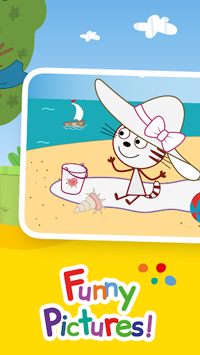 Kid-E-Cats Color Book for Kids