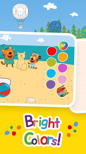 Kid-E-Cats Color Book for Kids