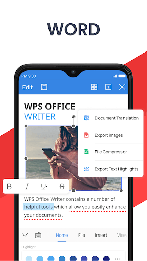 WPS Office-PDF,Word,Sheet,PPT الحاسوب