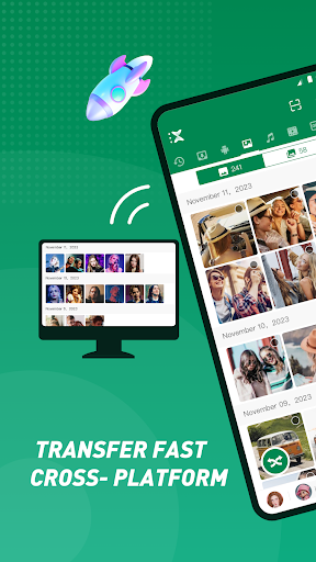 komputer Xender - သီချင်းများ မျှဝေသည်။