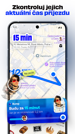Bump - mapa pro přátele PC