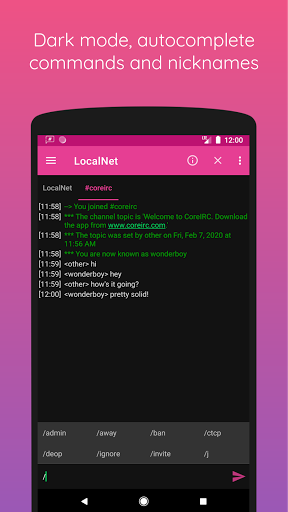 CoreIRC Go PC