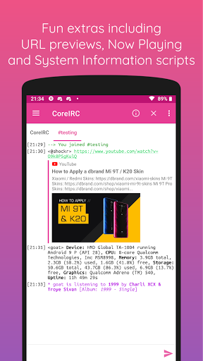 CoreIRC Go PC