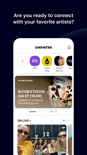 Weverse: Connect with Artists ПК