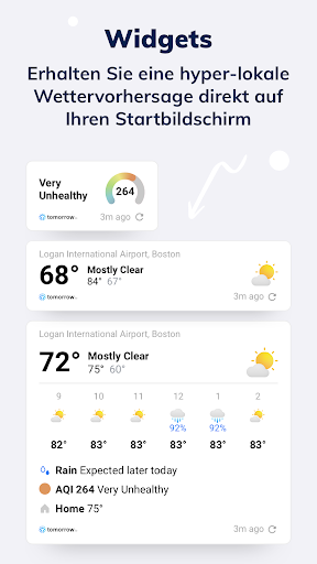 Tomorrow.io: Wettervorhersage PC