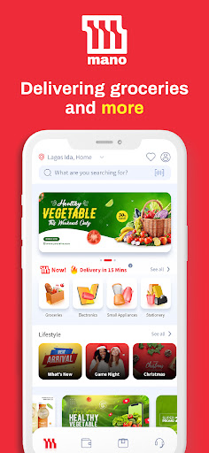 MANO food & products delivery পিসি