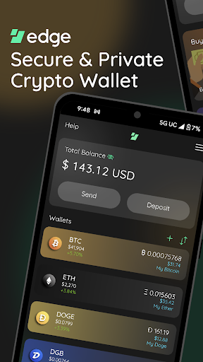 Edge - Bitcoin & Crypto Wallet PC