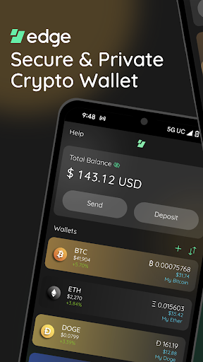Edge - Bitcoin & Crypto Wallet PC