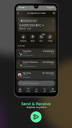 Edge - Bitcoin & Crypto Wallet PC