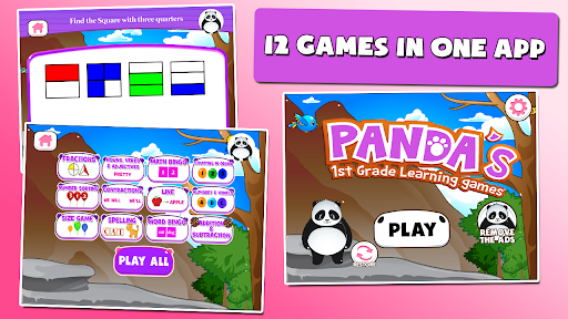 Panda 1st-Grade Learning Games PC