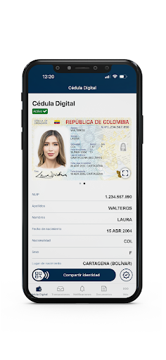 Cédula Digital Colombia PC版