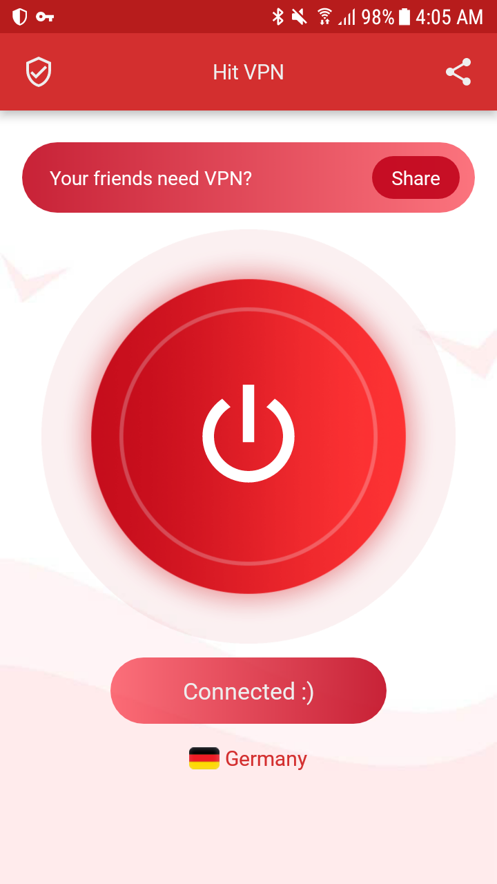 فیلتر شکن پرسرعت و قوی برای اندروید رایگان Hit Vpn PC
