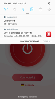 فیلتر شکن پرسرعت و قوی برای اندروید رایگان Hit Vpn PC