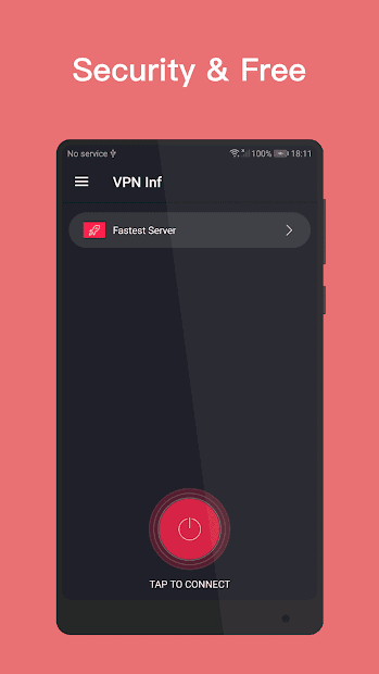 VPN Inf - Unlimited Free VPN & Fast Security VPN PC