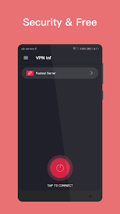 VPN Inf - Unlimited Free VPN & Fast Security VPN الحاسوب