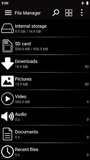 فائل مینیجر ایپ پی سی