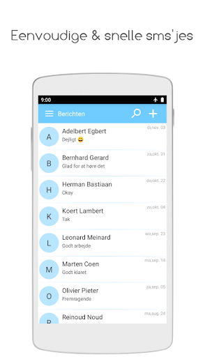 SMS berichten app PC