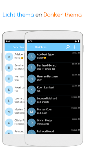 SMS berichten app PC