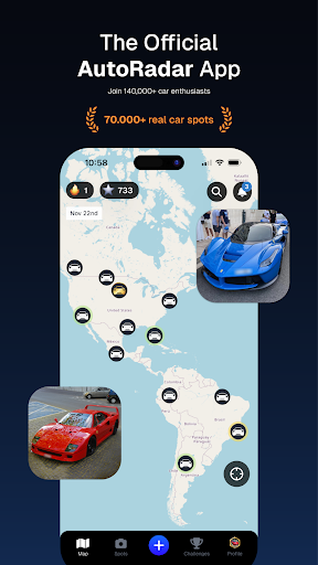 AutoRadar: Carspotting Map PC