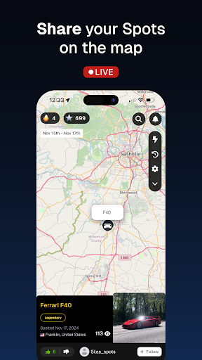AutoRadar: Carspotting Map PC