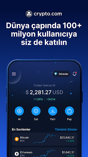 Crypto.com: BTC ve kripto alın