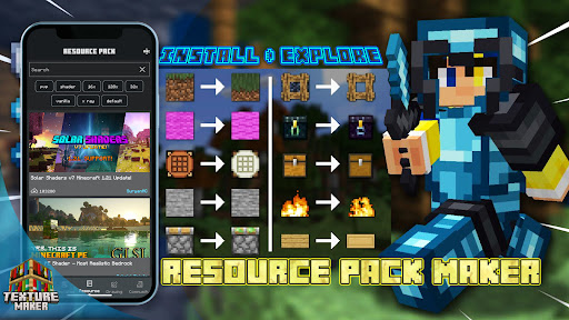 Texture Maker for Minecraft PE ПК