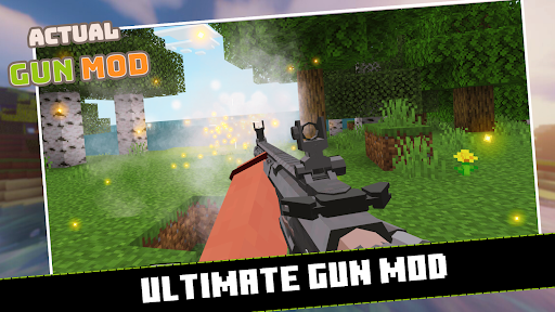 Actual Gun Weapon Mod for MCPE PC