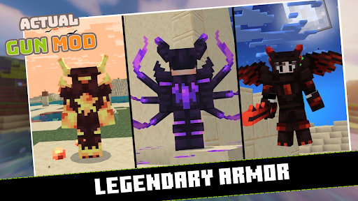 Actual Gun Weapon Mod for MCPE PC