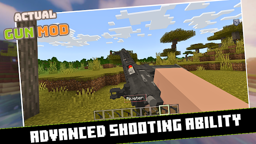 Actual Gun Weapon Mod for MCPE PC