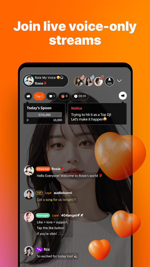 Spoon Radio - Live Stream PC