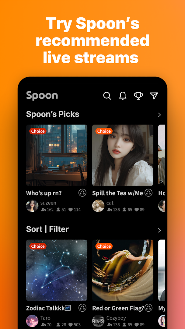 Spoon Radio - Live Stream PC