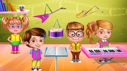 Insegnante di scuola La classe PC