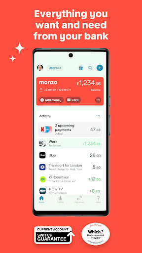 Monzo Bank - Mobile Banking PC