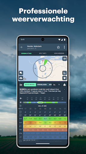 Windy.app: Weer, wind en radar