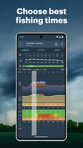 komputer Windy.app - Enhanced forecast