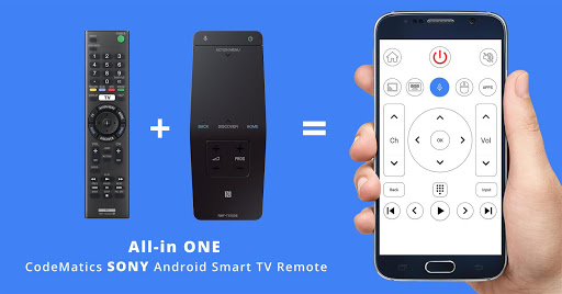 CodeMatics Sony TV Remote-pilo