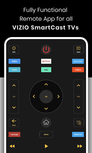 Vizio Smart TV Remote