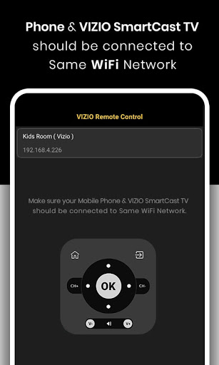 Vizio Smart TV Remote