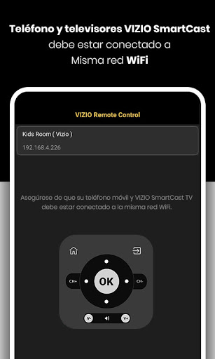 Control remoto VIZIO Smart TV