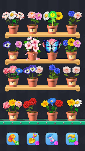 花マッチ - Blossom Sort · 3 マッチパズル
