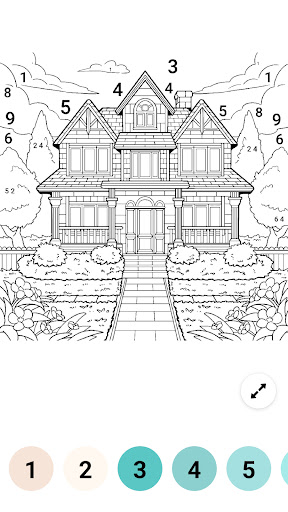 Coloring Book-lake colouring