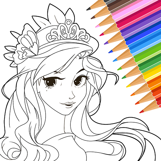 Princess Coloring:Drawing Game PC