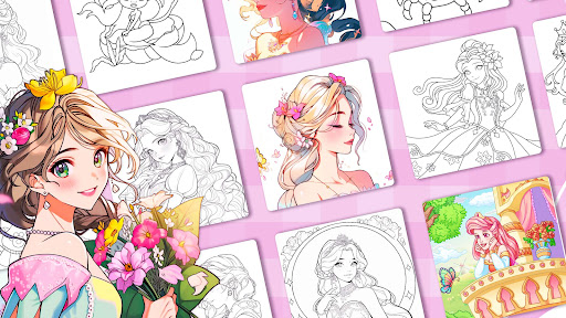 Princess Coloring:Drawing Game PC