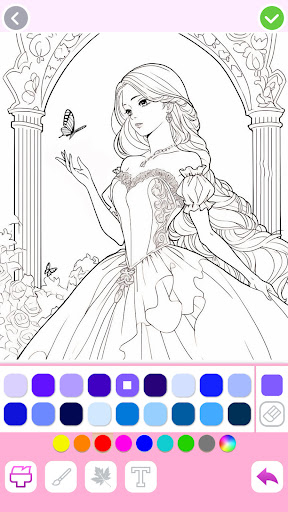 Princess Coloring:Drawing Game PC