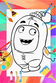 Livre de coloriage Oddbods